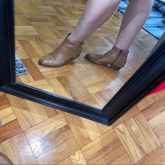 SAM EDELMAN EUC PORTER SADDLE LEATHER BOOTS 8.5 - Picture 2 of 8